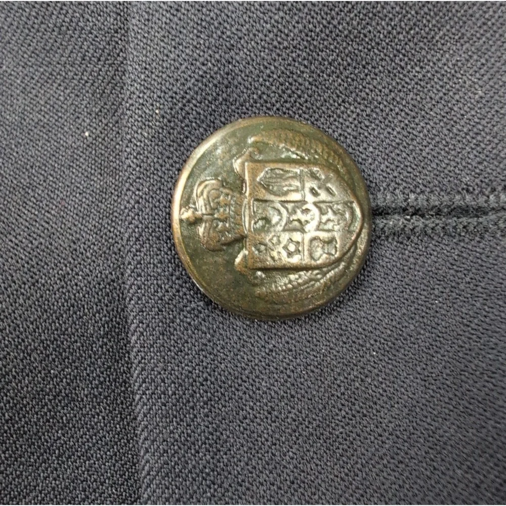 Vintage Lacrosse Jacket Mens 44R Blue Wool Suit Coat Lined Pockets South Africa